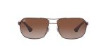 Ray-Ban RB3492 Brown Gradient Rectangular Sunglasses