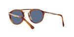 Persol Round Sunglasses, Terra Di Siena/Light Blue