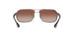 Ray-Ban RB3492 Brown Gradient Rectangular Sunglasses