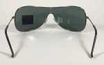 Ray-Ban RB3211 Gunmetal Sunglasses with Green Lens