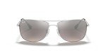 Ray-Ban Chromance Aviator Sunglasses - Silver/Polarized
