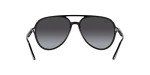 Ray-Ban RB4376 Black/Grey Gradient Aviators 57mm