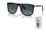 Persol PO3336S Black/Blue Gradient Polarized Aviators