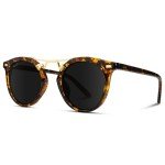 Retro Polarized Round Double-Bridge Women's Sunglasses