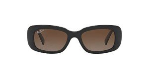 Ray-Ban Women's Polarized Grey Gradient Sunglasses