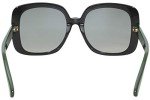 Gucci Women's GG 0714 Sunglasses - Black/Grey Green