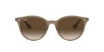 Ray-Ban RB4305 Opal Beige Round Sunglasses