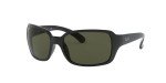 Ray-Ban Women's Square Sunglasses in Black/G-15 Green