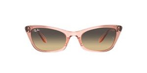 Ray-Ban Lady Burbank Cat Eye Sunglasses - Pink/Brown