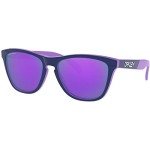Oakley Frogskins Square Sunglasses, Purple Navy