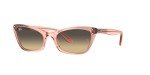 Ray-Ban Lady Burbank Cat Eye Sunglasses - Pink/Brown
