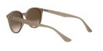 Ray-Ban RB4305 Opal Beige Round Sunglasses