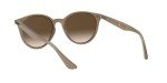 Ray-Ban RB4305 Opal Beige Round Sunglasses
