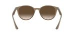 Ray-Ban RB4305 Opal Beige Round Sunglasses