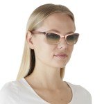 Ray-Ban Lady Burbank Cat Eye Sunglasses - Pink/Brown