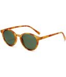 Vintage Round Polarized Sunglasses for Men and Women