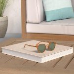 Vintage Round Polarized Sunglasses for Men and Women