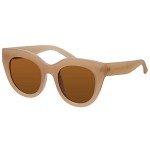 Mosanana Trendy Oversized Round Cat Eye Sunglasses