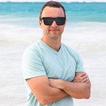 FEISEDY Polarized Oversized Square Sunglasses for Sports