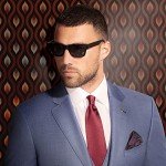 1960s Style Black Sunglasses by Foster Grant