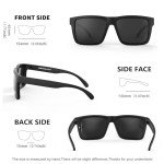 MAXJULI XXL Sunglasses for Big Heads - UV400 Protection