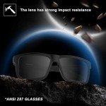 MAXJULI XXL Sunglasses for Big Heads - UV400 Protection