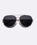 Classic Black Oversized Aviators Sunglasses for All