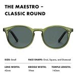 Prive Revaux The Maestro Polarized Round Sunglasses