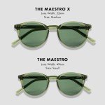 Prive Revaux The Maestro Polarized Round Sunglasses