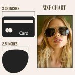 Classic Black Oversized Aviators Sunglasses for All