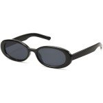 Trendy 90s Oval Sunglasses for Men and Women