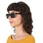 Burberry BE 4392 Sunglasses in Briar Black/White