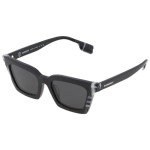 Burberry BE 4392 Sunglasses in Briar Black/White