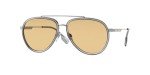 Burberry Oliver Gunmetal Aviator Sunglasses Bundle