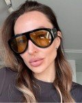 Trendy Retro Oversized Aviator Sunglasses for All