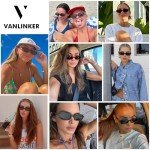 VANLINKER 90s Retro Polarized Tortoiseshell Sunglasses