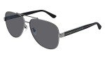 Gucci GG 0528 Ruthenium Grey Crystal Sunglasses