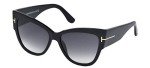 Tom Ford TF371 Shiny Black Women’s Sunglasses
