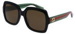 Gucci GG0036SN Black/Brown Women’s Sunglasses