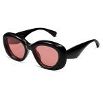 Trendy Oversized Round Polarized Sunglasses for All