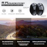 Trendy Polarized Retro Sunglasses for All (2 Pack)