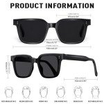 Trendy Polarized Retro Sunglasses for All (2 Pack)