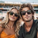 Trendy Polarized Retro Sunglasses for All (2 Pack)