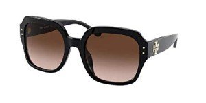 Tory Burch Black Gradient Square Sunglasses Bundle