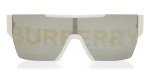 Burberry Rectangle Sunglasses with Silver Logo