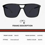 Gucci GG1270S Men's Pilot Sunglasses in Luxury Style