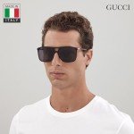 Gucci GG1270S Men's Pilot Sunglasses in Luxury Style