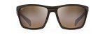 Maui Jim Makoa Polarized Wrap Sunglasses - Brown