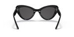 Prada Cat-Eye Sunglasses with Grey Gradient Lens