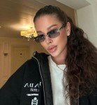 Trendy Rimless Sunglasses with Tinted Lenses